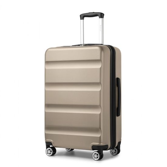 Valise Rigide Wings Kestrel - Ultra Légère, Roulettes 360°, Serrure Combo - 65,5x41,5x24 Cm (cabine)