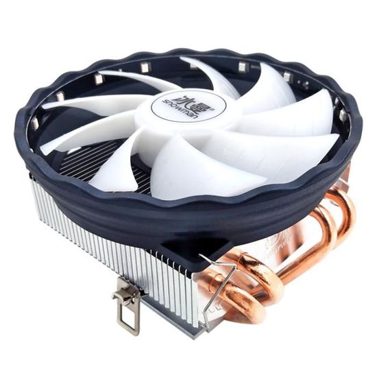 Ventilateur PC Silencieux Sans Balai 12V - 80/90/120/140 Mm, 2 Broches, Noir