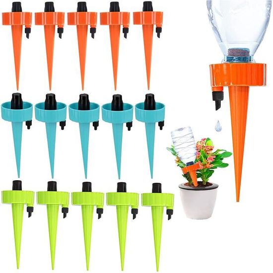 Lot De 5 Sacs D'irrigation Goutte à Goutte 3,5L - Arrosage Automatique Réglable Pour Plantes En Vacances - 2