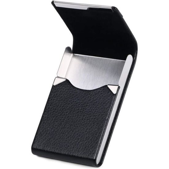 Porte-Cartes De Visite | Porte-Cartes De Crédit En Cuir Pu, Boîtier D