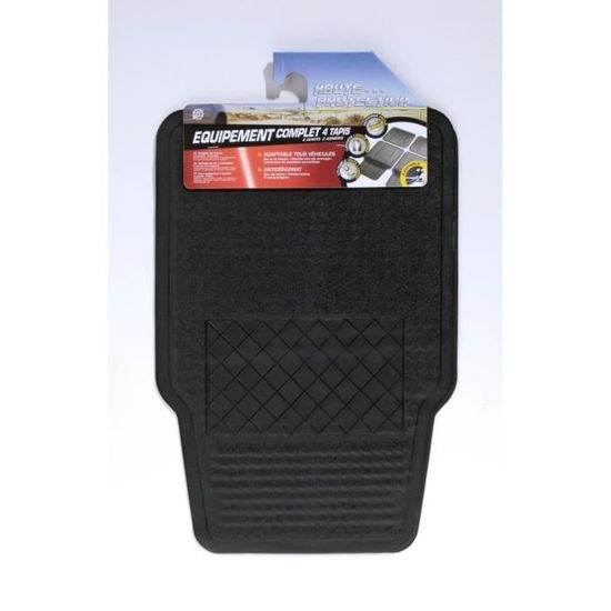 4 unit/és Tapis de sol en caoutchouc toutes saisons Astra J Accessoires dorigine Opel