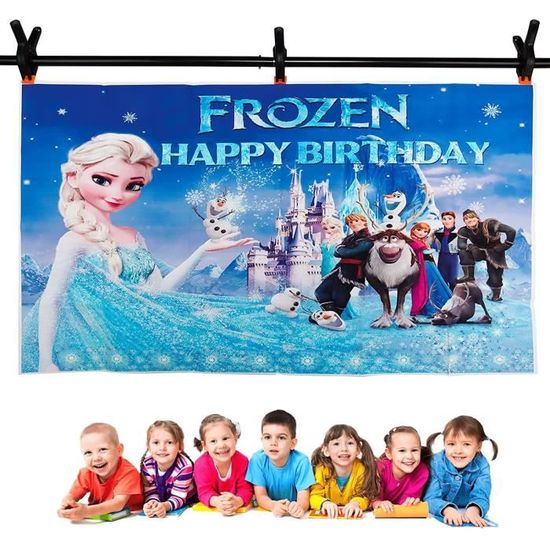 Peintures sur Toile - Chardon - La Reine des Neiges - Hiver - 90x140 cm