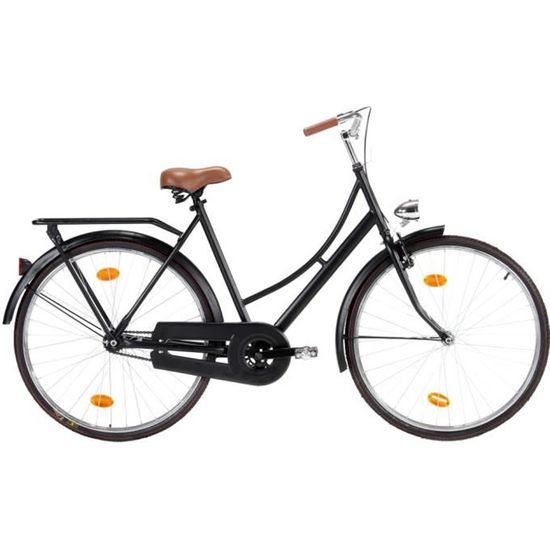 TENDANCES 2021 - Vélo de Ville Femme - Vélo hollandais à roue de 28 pouces 57 cm pour femmes GIF72959