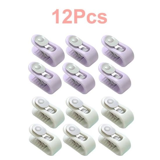Pince à linge,Clips de fixation pour couette, housse de couette, Clips de fixation ronds en