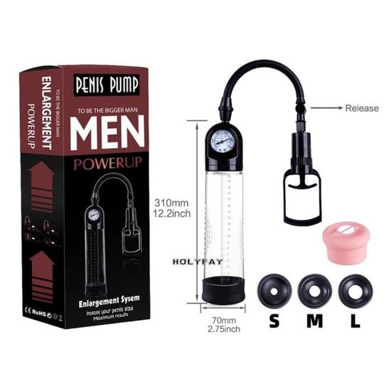 Pompe à Pénis Pour Homme - NEUVE, Couleur Noire