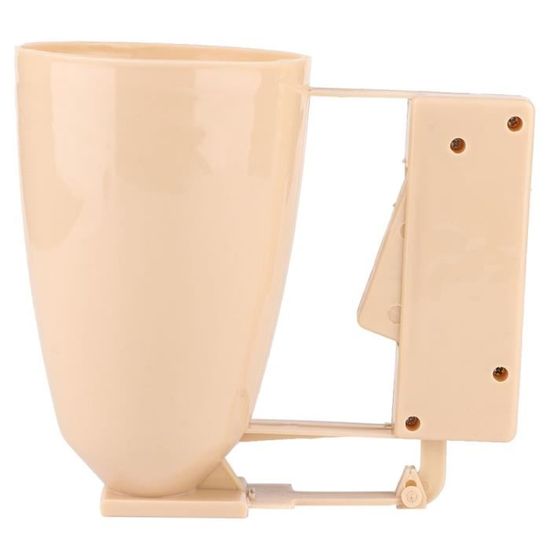 Distributeur De Pâte Manuel - Pour Crêpes, Cupcakes, Gaufres - Avec échelle Graduée - En ABS - 21,5x17 Cm