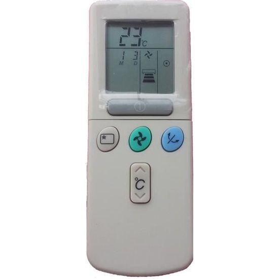 Télécommande De Remplacement Pour Climatiseur Hitachi – Compatible Modèles RAR-3U2, RAR-2P2, RAR-52P1, Etc., Infrarouge, Sans Programmation
