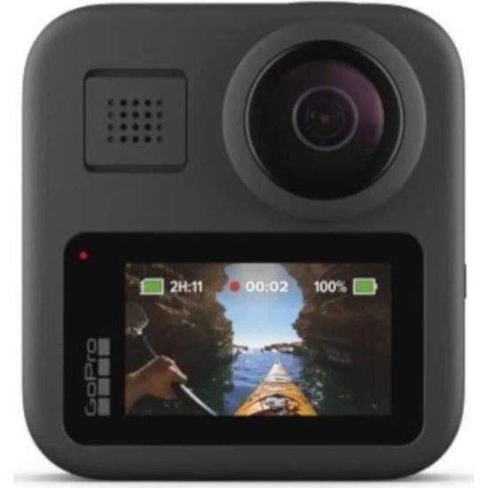 Caméra de sport GoPro MAX - Gris - 5.6K - Imperméable - 16.0 MP - USB-C - LAN sans fil
