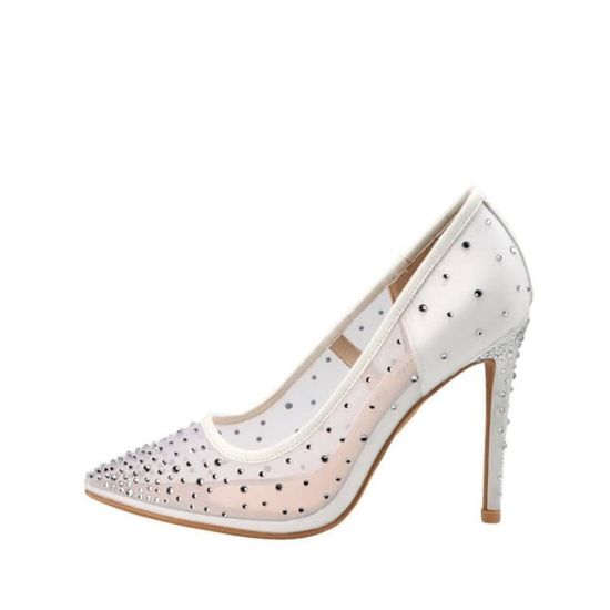 Baskets en cuir avec strass Femme, Violet | Milano