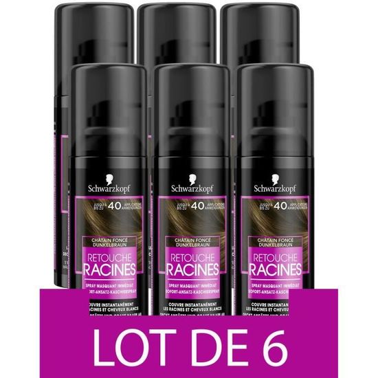 Kit Coloration Schwarzkopf Pour Racines - Couleur Noir R5 - Retouche Permanente - Neuf