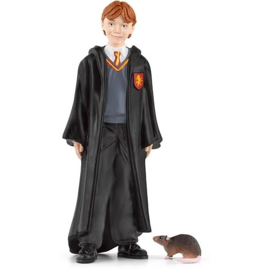 HARRY POTTER WIZARDING WORLD - Figurine Harry Potter Articulée 8 cm - Avec  Baguette Magique et Tenue Sorcier à Collectionner - Idée Cadeau - Jeu Harry