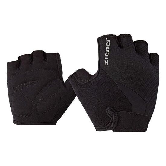 Ziener CRIDO Gants Vélo Enfant Junior – Paume Amara Respirante, Rembourrage Confort & Boucles Retrait Facile