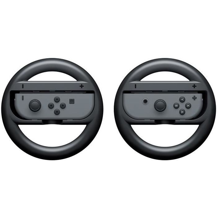 Faites chauffer la gomme ! Attachez un Joy-Con à cet accessoire pour profiter d'une expérience unique comme si vous étiez derrière le volant. C'est une manière idéale de profiter des jeux de course. Cet accessoire est compatible avec le Joy-Con (L) ou avec le Joy-Con (R).