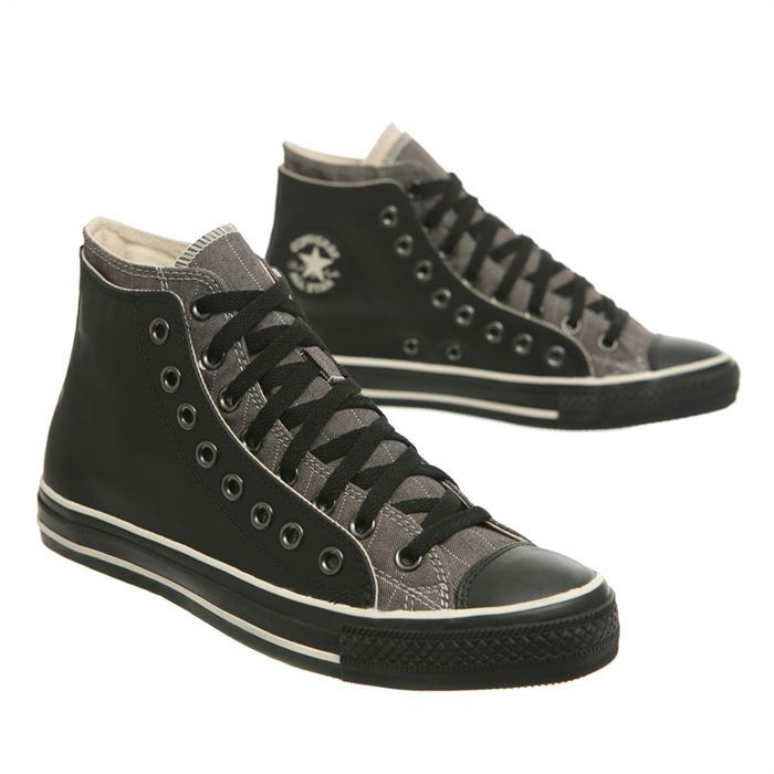 converse double cuir