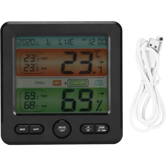 Station Météo Sans Fil Sainlogic - Écran Couleur 21cm Avec Capteur Extérieur