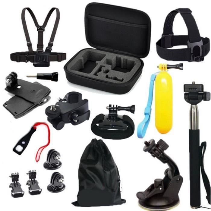 pour Famille kit d’accessoires Gopro Accessoires Set Manfrotto Trépied pour Go Pro Hero Action Caméra sport ,KK25