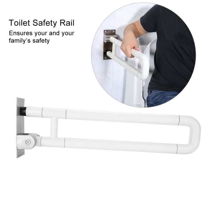 Barre d appui ,Barre d'Appui pour Salle de Bains,Poignée d'aide de soutien de rail de sécurité de toilette rails de grippage -BOH