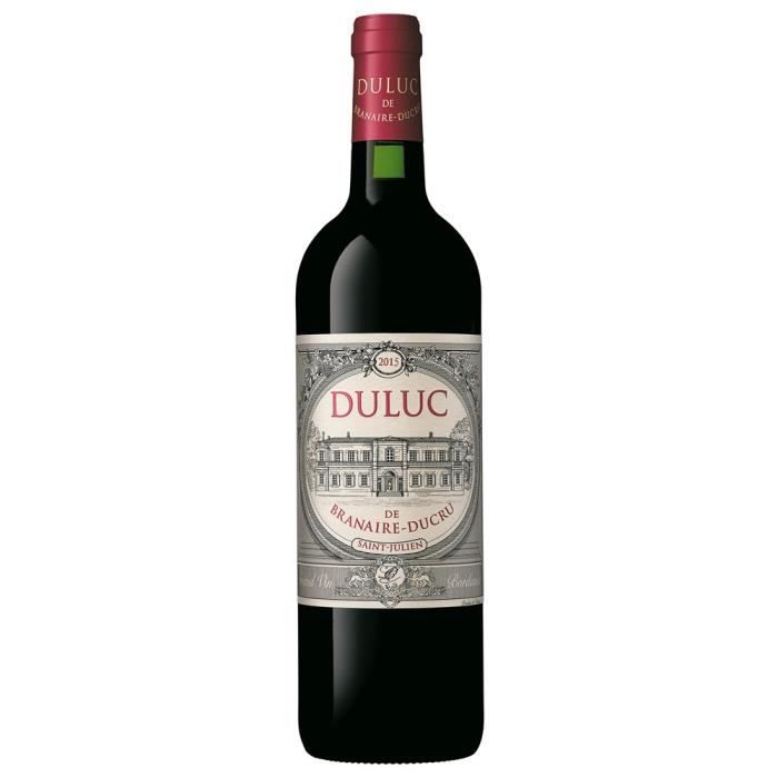 Duluc - Château Branaire Ducru - Saint-Julien 2015 Second vin du Château Branaire Ducru 6 x Bouteille (75 cl)