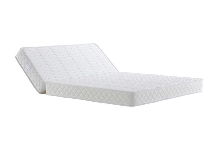 Matelas Très Ferme Pour BZ 140x190 x 15 cm + Oreiller Visco - Dim Assise 60 cm - Déhoussable Housse Lavable - 5 zones de Confort