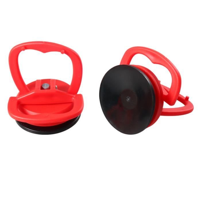 Ventouse de Débosselage,Kit de réparation de voiture,forte extracteur, Ventouse Carrosserie avec Poignées,pour Réparation de Miroir