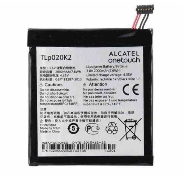 Batterie d'origine TLP020K2 pour Alcatel One Touch Idol 3 (4.5) - 6039