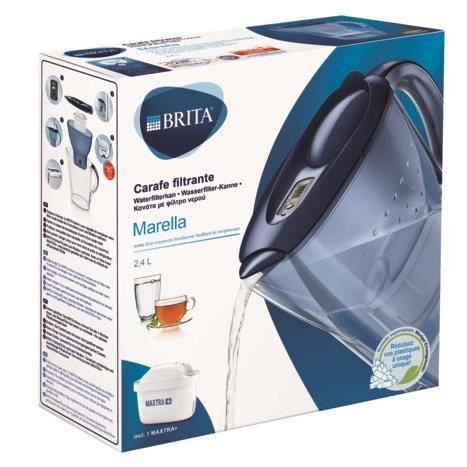 Carafe filtrante Marella bleue BRITA - 1 filtre MAXTRA+ inclus