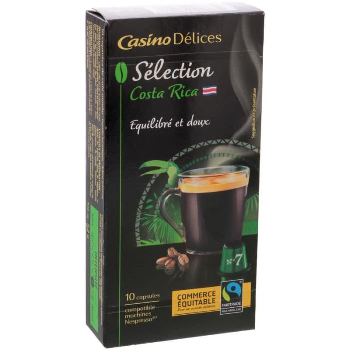 Café Sélection Costa Rica - 10 capsules