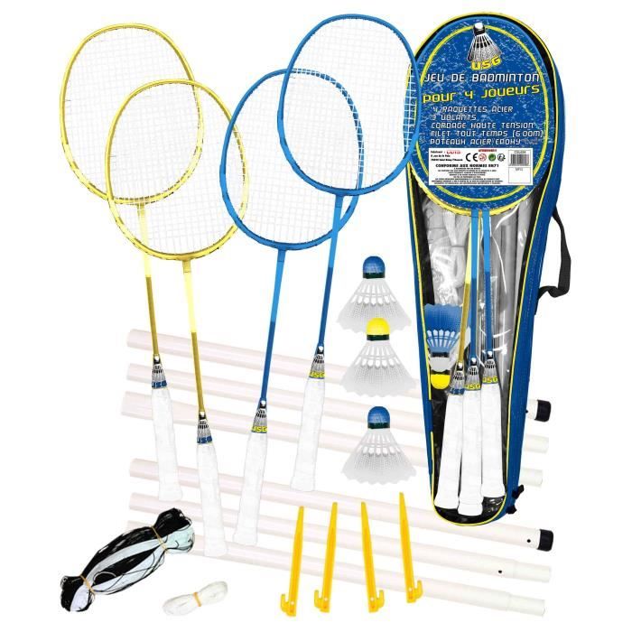 Ensemble Badminton + Filet