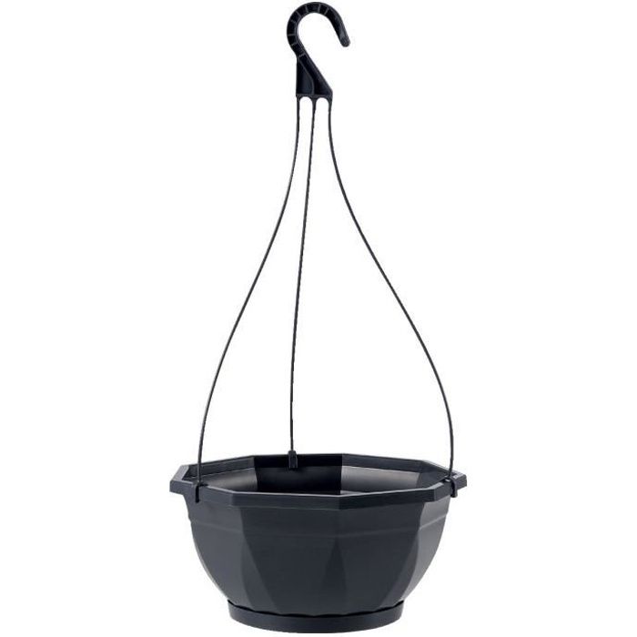 Coupe suspension Aéria Eda Gris foncé Diam27,5cm
