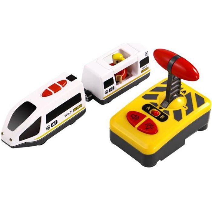 STOBOK Télécommande électrique Train jouet enfants drôle RC Train modèle jouet jouet éducatif pour enfants enfants (sans batterie)