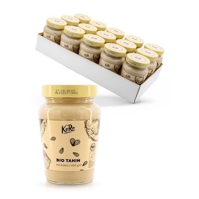 Pate a Tartiner - KoRo Tahini bio à la noix de coco 15 x 300 g - KoRo
