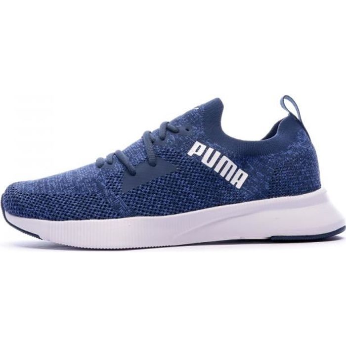 Basket Bleue homme Puma Flyer Runner Engineer Knit