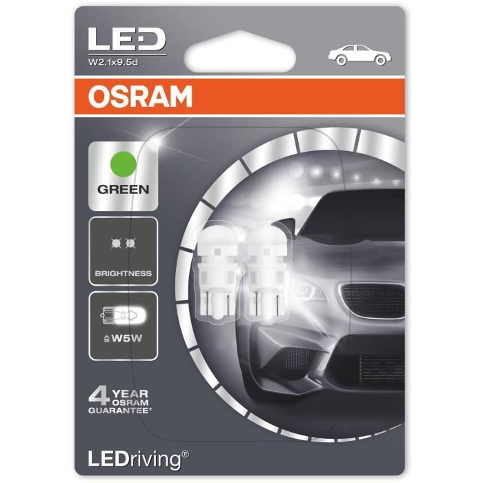 OSRAM Led LEDriving SL W5W Vert