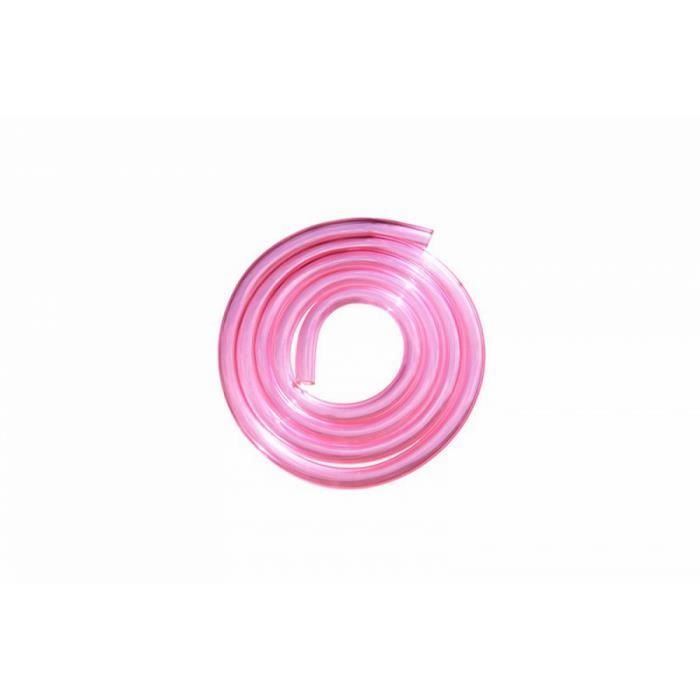 DURITE ADMISSION Durite essence PU 5x9 Transparent Rose 1 m - Replay