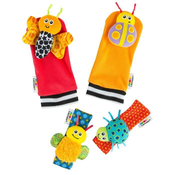 TOMY/LAMAZE Coffret Hochets pour poignets et pieds