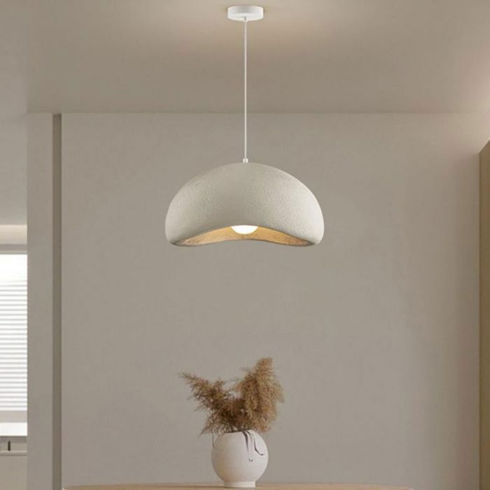 Lampe Suspendue Moderne XIRYTU-H 20cm - Suspension Scandinave En Verre Vert Mat, Hauteur Réglable 200cm, E27, Idéale Cuisine/Salle… - Maison