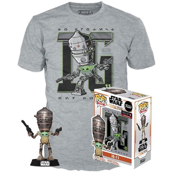Figurine Funko POP & T-shirt - FUNKO - IG-11 - Édition exclusive - Multicolore - Vinyle coton Reconditionné - Funko reconditionné disponible sur Cdiscount Seconde Vie