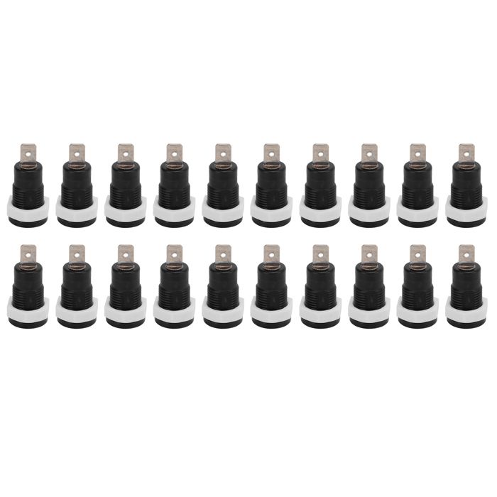HRB Lot de 10 Paires Prise de Courant EC5 d'adaptateurs Mâles Femelles 5,0 mm Or Bullet Fiches Banane pour RC ESC Lipo Batterie Appareil électrique