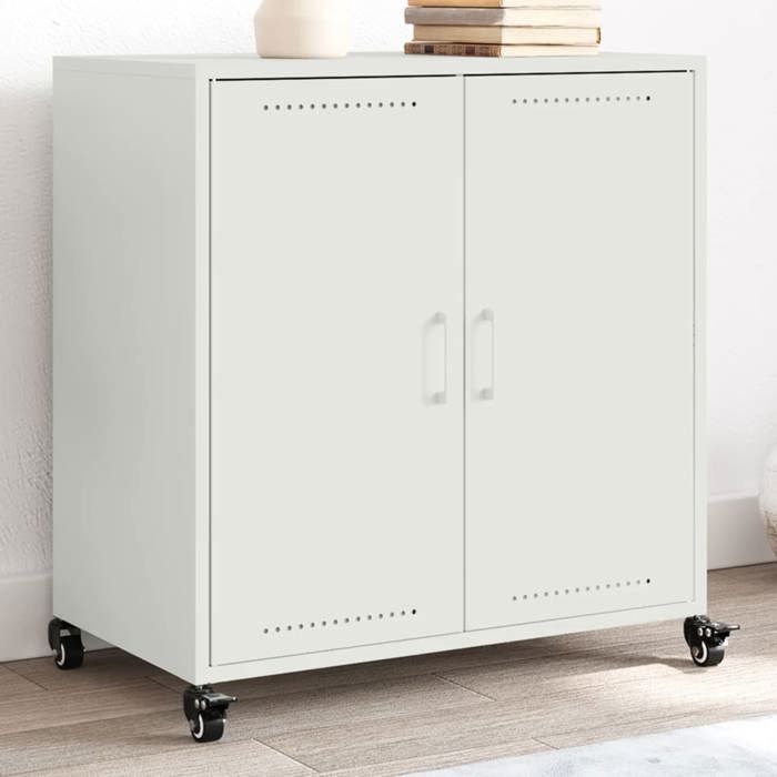 vidaXL Buffet haut Gris béton Bois d'ingénierie pas cher