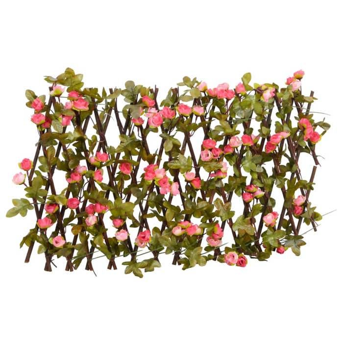 VidaXL Treillis de lierre artificiel extensible 180x20 cm - vue 2