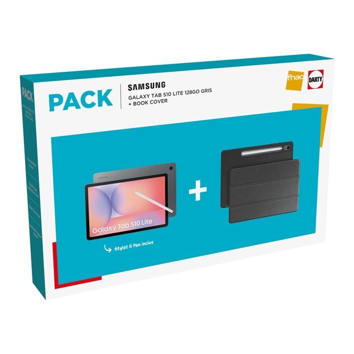 Pack Galaxy Tab S10 Lite wifi + Book Cover - vue 5
