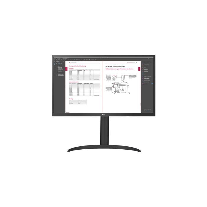 Lg 27bp55u b écran Plat De Pc 68 6 Cm 27 3840 X 2160 Pixels 4k Ult - vue 8
