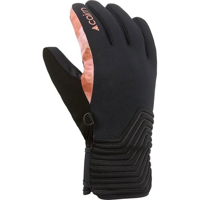 Moufles de ski femme Cairn Elena Pure Fit - black peach