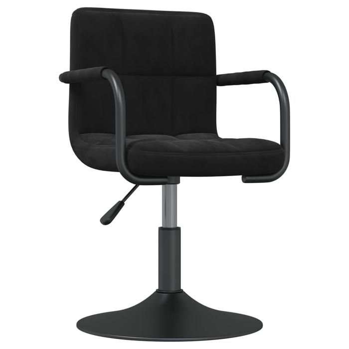 Top 2026@Chaise Chambre/salon（Adulte/enfant) Noir - SWEETY® Chaise de salle à manger Noir Velours 216621