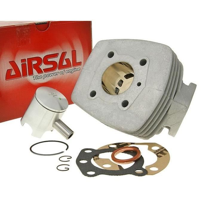 Airsal T6-Racing 50ccm kit cylindre compatible pour Peugeot 103 T3, 104 T3 Brida 50