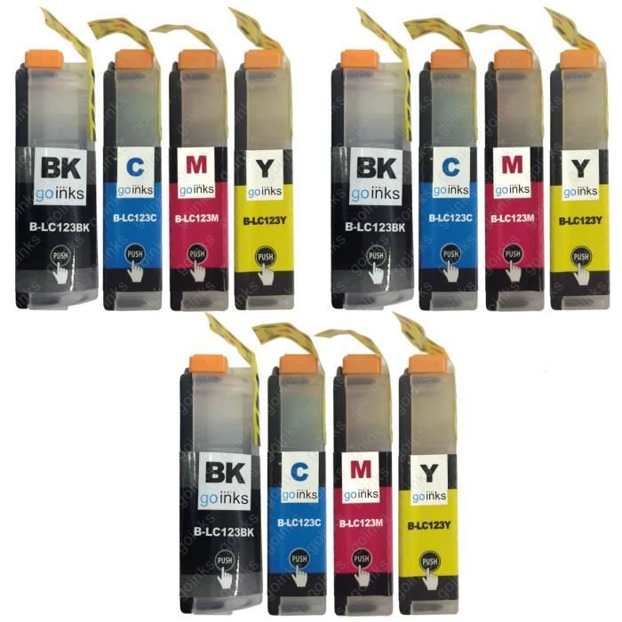 Ouguan® - Cartuccia Di Inchiostro Compatibile Brother LC123 - Foto 8