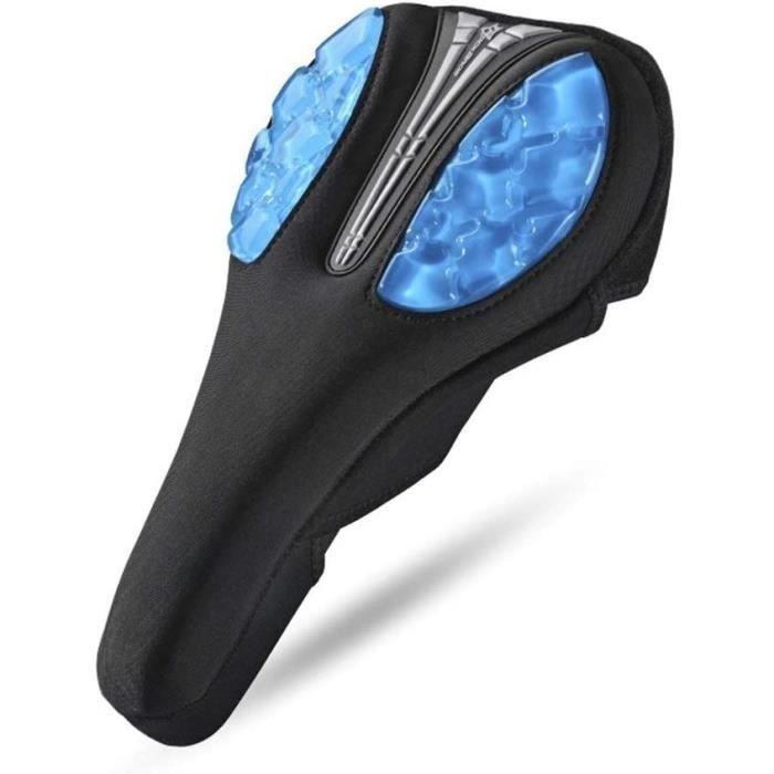 Accessoire vélo,Selle de vélo vélo siège coussin respirant en cuir PU