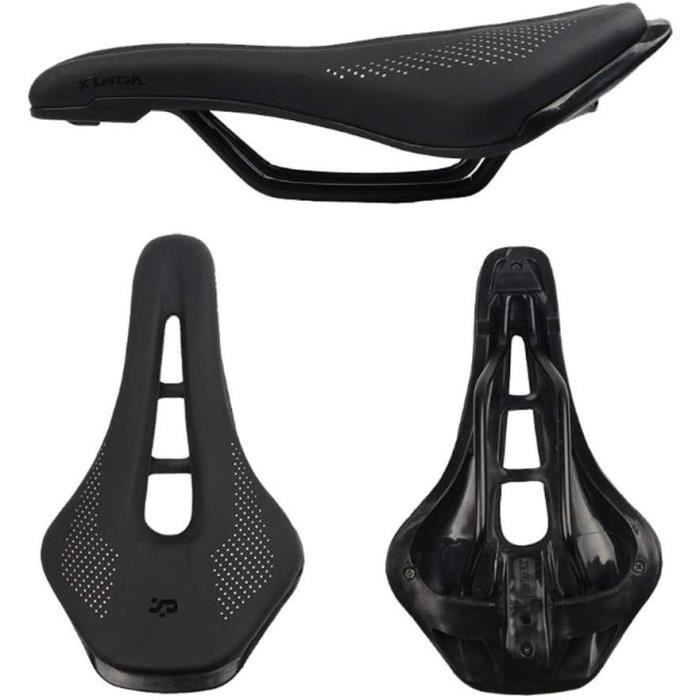 ENLEE vélo 3D imprimé selle ultraléger en Fiber de carbone route VTT coussin en Nylon confortable 3D vtt selle siège  18