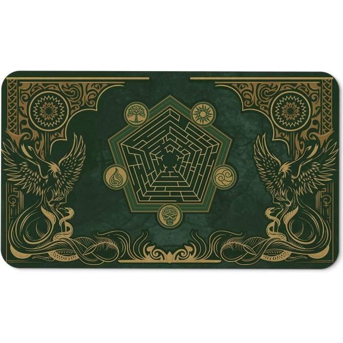 Playmat Zones Cousu Tapis De Jeu MTG Playmat Avec Zones - Ancient Hellkite + Sac Étanche Playmat Zones Cousu Tapis De Jeu MTG Playmat Avec Zones - Ancient Hellkite + Sac Étanche