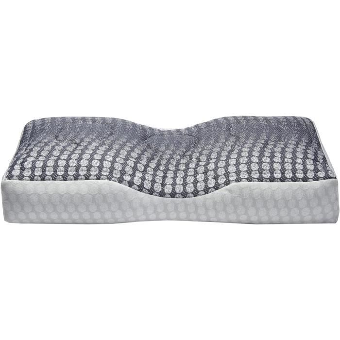 Coussin D'accoudoir Personnalisable Pour Canapé Ou Lit - 60x20x20 Cm, Gris Foncé - Remplissage éponge, Housse Zip - 9